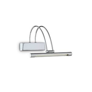 IDEAL LUX Απλίκα Τοίχου BOW LED 2.5W 3000K Χρωμίου - 005386