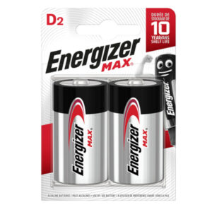 D/E95 ENERGIZER MAX POWER LR20 FSB2 - 2-EGF016725
