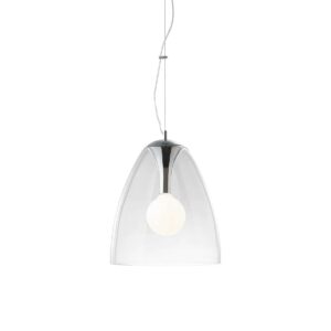 IDEAL LUX Κρεμαστό Φωτιστικό AUDI-20 LED 1xE27 3000K Κρύσταλλο - 103990