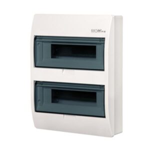 ΠΙΝΑΚΑΣ ΕΞΩΤΕΡΙΚΟΣ ΠΛΑΣΤΙΚΟΣ ELEGANΤ 2Χ12 IP40 (PE+N) EUROLAMP - 151-25251
