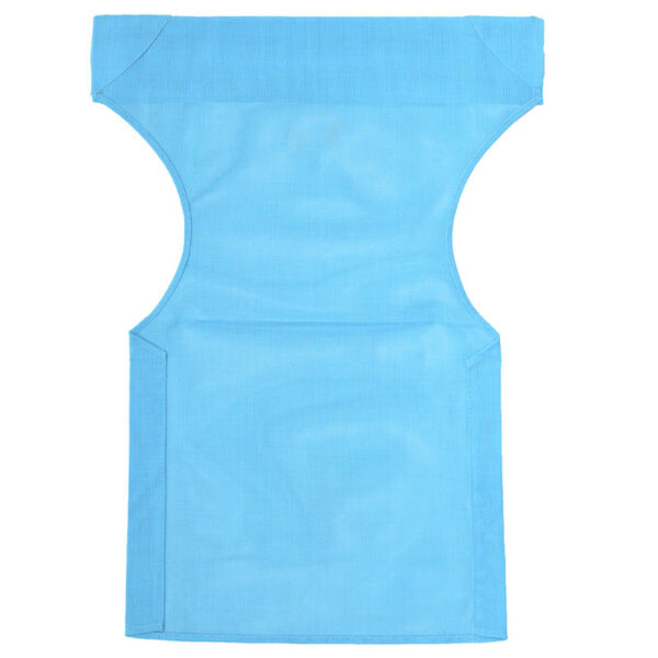 Transparent fabric Nexus pakoworld for director's chairs color turqoise for professional use 46/57x1x80cm 022-000001
