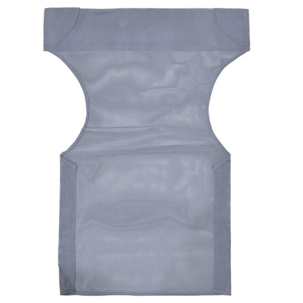 transparent fabric Nexus pakoworld for director's chairs color anthracite for professional use 46/57x1x80cm 022-000005