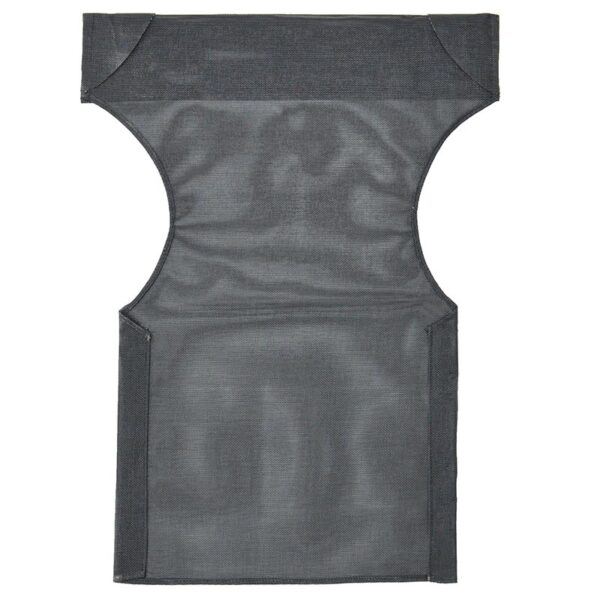 transparent fabric Nexus pakoworld for director's chairs color black  for professional use 46/57x1x80cm 022-000011