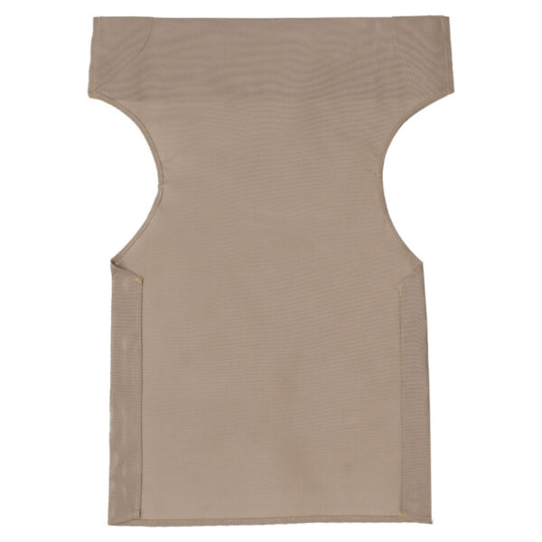 Transparent fabric Nexus pakoworld for director's chairs color taupe for professional use 46/57x1x80cm 022-000016