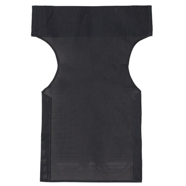 Professional perforated fabric akoworld 2x1 density in black grey color 022-000019