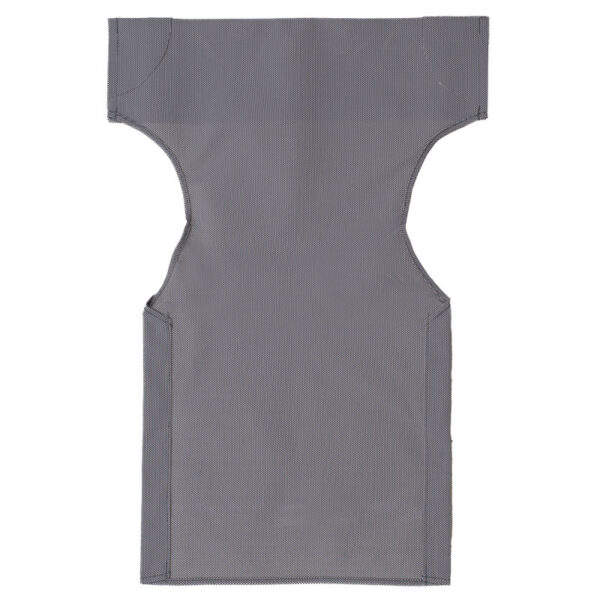 Professional perforated fabric akoworld 2x1 density in white-grey color 022-000020