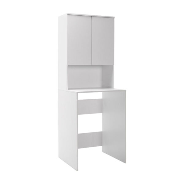 Laundry cabinet Ryda pakoworld melamine white 68x60x182cm 039-000192