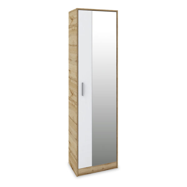 Closet Astra pakoworld in sonoma-white color 50x32x182cm 043-000101