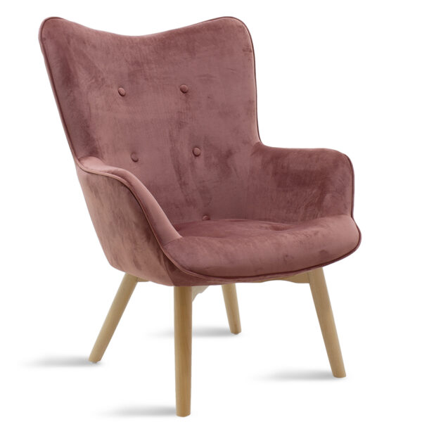 Armchair Kido pakoworld velvet rotten apple color 046-000006