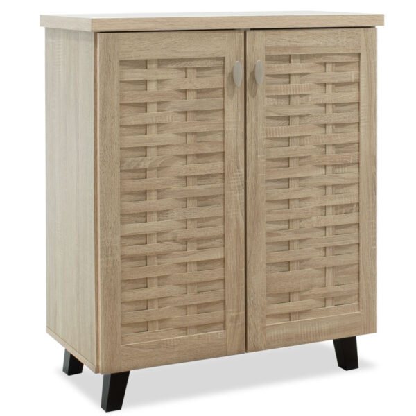 Shoe cabinet MANTAM pakoworld 12 pairs sonoma 78x40x92 cm 049-000001