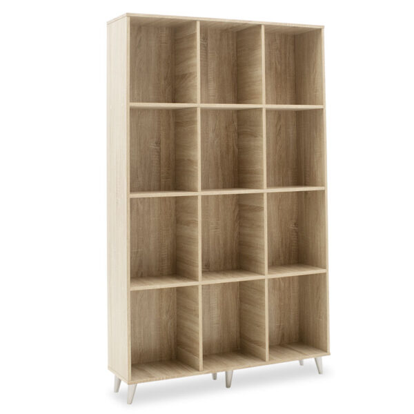 Bookcase FIRENZE pakoworld in color sonoma 107x28,6x178cm 049-000045