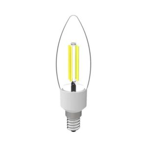 ΛΑΜΠΑ ΚΕΡΙ C35 FILAMENT 2,5W 525LM E14 4000K CLEAR EUROLAMP - 147-78324