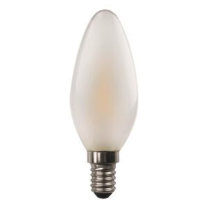 ΛΑΜΠΑ LED ΜΙΝΙΟΝ CROSSED FILAMENT 6.5W E14 6500K 220-240V FROST DIMMABLE EUROLAMP 147-78154
