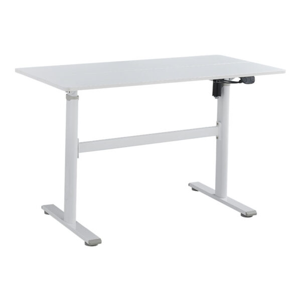 Height adjustable work desk Karla pakoworld white 120x60x72/115cm 069-000063