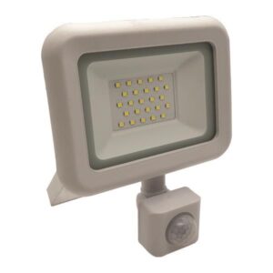 ΠΡΟΒΟΛΕΑΣ LED 20W SMD ΜΕ ΠΕΡΙΣΤΡΕΦΟΜΕΝΟ ΑΝΙΧΝΕΥΤΗ ΚΙΝΗΣΗΣ ΛΕΥΚΟΣ IP44 6500K PLUS EUROLAMP - 147-69653