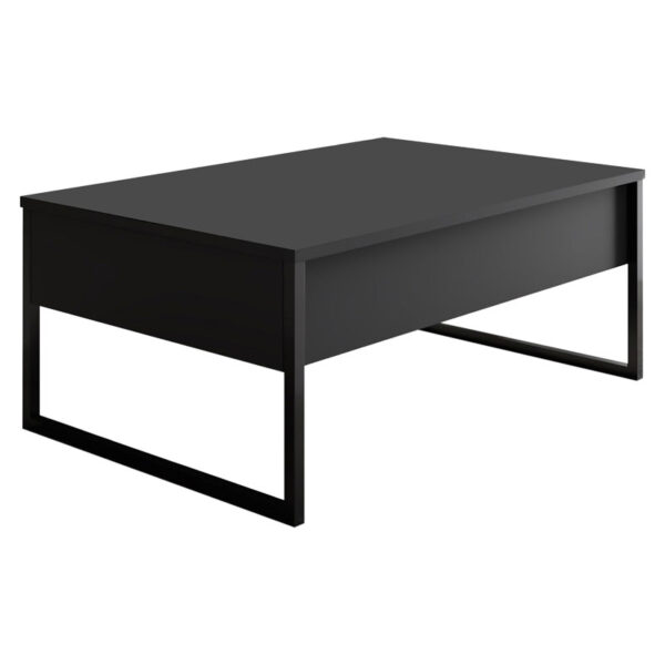 Coffee table PWF-0626 pakoworld anthracite-black 90x60x40cm 071-001497
