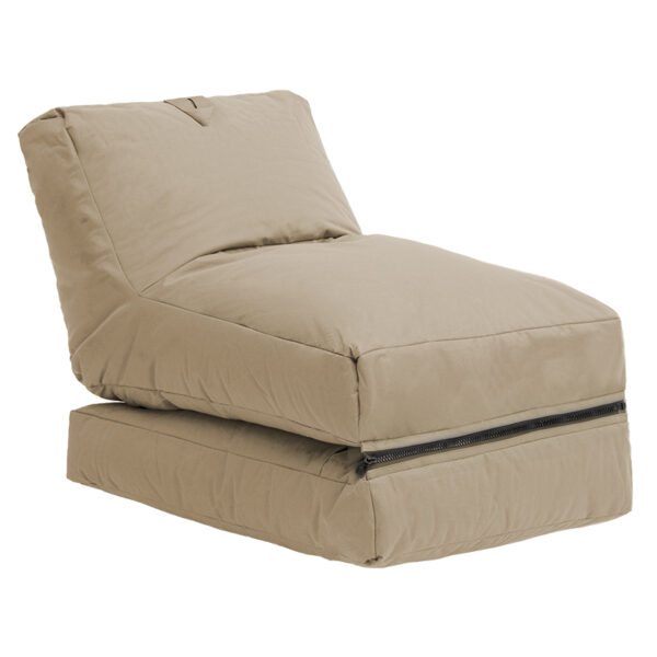 Bean bag armchair-bed Dreamy pakoworld waterproof beige 071-001518