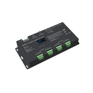DMX512/RDM DECODER 5A*12CH 12-24VDC MAX48A D12A EUROLAMP - 145-71502