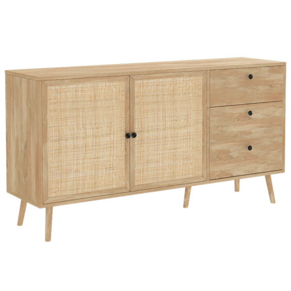 Buffet Oslo pakoworld sonoma 150x39x79cm 086-000004
