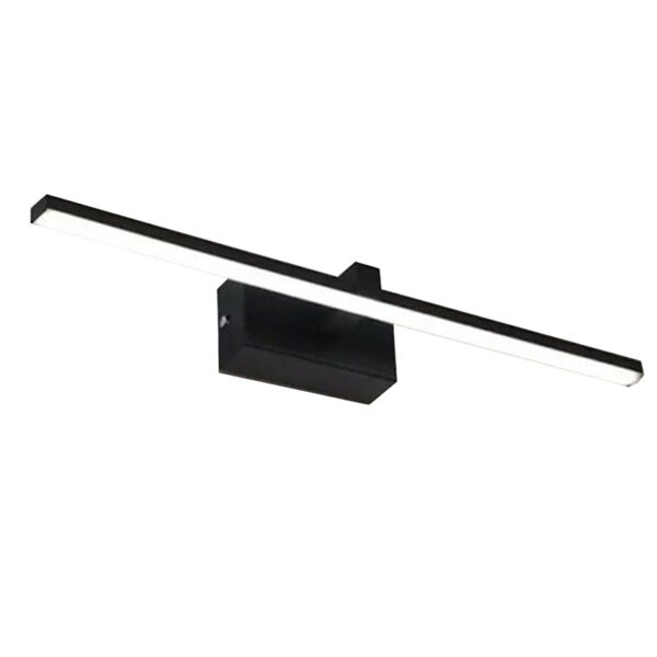 Φωτιστικό τοίχου-απλίκα PWL-01054 pakoworld LED 6W μαύρο 50x10x10εκ 099-000116