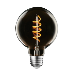 ΛΑΜΠΑ LED SPIRAL FILAMENT ΤΙΤΑΝΙΟ G95 4W E27 1800K/DEC 220-240V 200lm 360° DIMMABLE UNIVRSE - 1-U007269