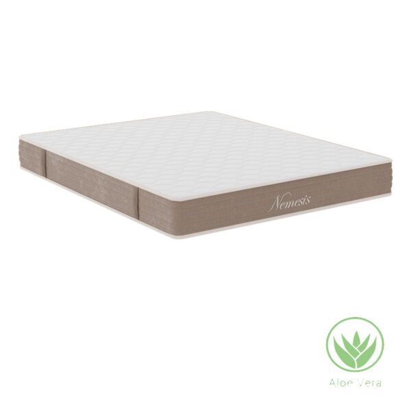 Mattress Nemesis pakoworld pocket spring roll pack double sided aloe vera 20-22cm 150x200cm 100-000016