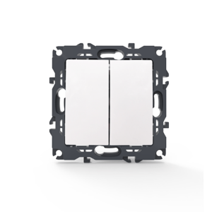 PRIME ΔΙΑΚΟΠΤΗΣ ΚΟΜΜΥΤΑΤΕΡ ΜΕ ΚΛΙΠ 1+1P 10AX 250VAC IP20 ΛΕΥΚΟΣ ACA - 1000110201