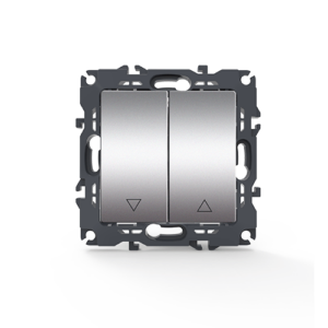 PRIME ΔΙΑΚΟΠΤΗΣ ΡΟΛΩΝ ΜΕ ΚΛΙΠ 1-1P 10AX 250VAC IP20 MAT ΑΛΟΥΜΙΝΙΟ ACA - 1000110603