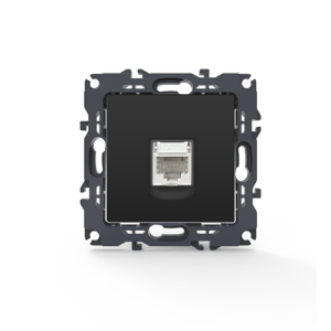 PRIME ΠΡΙΖΑ ΤΗΛΕΦΩΝΟΥ 1xRJ11 CAT3 IP20 MAT ΑΝΘΡΑΚΙ ACA - 1000113005
