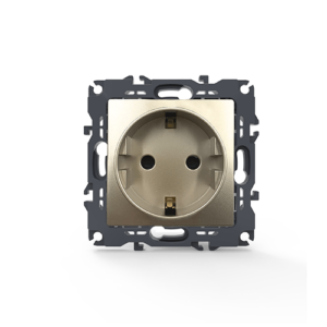 PRIME ΠΡΙΖΑ ΣΟΥΚΟ ΑΣΦΑΛΕΙΑΣ 1x2P+E 16A 250VAC IP20 MAT ΣΑΜΠΑΝΙΖΕ ACA - 1000116004