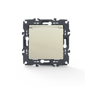 PRIME ΠΡΙΖΑ ΣΟΥΚΟ ΚΑΠΑΚΙ ΑΣΦΑΛΕΙΑΣ 1x2P+E 16A 250VAC IP20 ΙΒΟΥΑΡ ACA - 1000116102