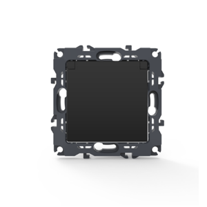 PRIME ΠΡΙΖΑ ΣΟΥΚΟ ΚΑΠΑΚΙ ΑΣΦΑΛΕΙΑΣ 1x2P+E 16A 250VAC IP20 MAT ΑΝΘΡΑΚΙ ACA - 1000116105