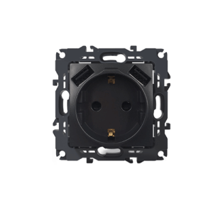 PRIME ΠΡΙΖΑ ΣΟΥΚΟ ΑΣΦΑΛΕΙΑΣ 1x2P+E 16A 250VAC & 2 USB 5VDC 3.1A IP20 MAT ΑΝΘΡΑΚΙ ACA - 1000116305