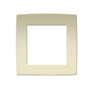 PRIME ΠΛΑΙΣΙΟ 1 ΘΕΣΗΣ IP20 ΙΒΟΥΑΡ ACA - 1000119002