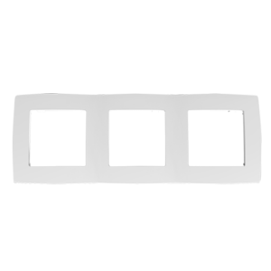 PRIME ΠΛΑΙΣΙΟ 3 ΘΕΣΕΩΝ IP20 ΛΕΥΚΟ ACA - 1000119201