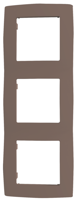 PRIME ΠΛΑΙΣΙΟ 3 ΘΕΣΕΩΝ IP20 ΕΚΡΟΥ ACA - 1000119211
