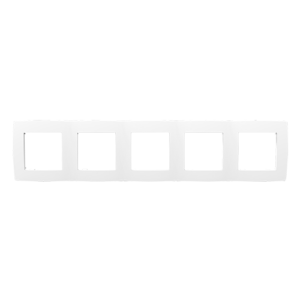 PRIME ΠΛΑΙΣΙΟ 5 ΘΕΣΕΩΝ IP20 ΛΕΥΚΟ ACA - 1000119401