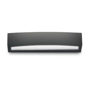 IDEAL LUX Απλίκα Τοίχου ANDROMEDA 2xE27 IP55 Μαύρου Χρώματος - 100371