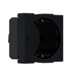 MODYS ΠΡΙΖΑ ΣΟΥΚΟ ΜΑΥΡΗ ΜΑΤ 2 ΣΤ. 2P+E 16A 250VAC IP20 ACA - 10101312300