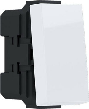 MODYS ΜΠΟΥΤΟΝ ΑΠΛΟ ΛΕΥΚΟ 1 ΣΤ. 1P 10A 250VAC IP20 ACA - 10101312409