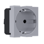 MODYS ΠΡΙΖΑ ΣΟΥΚΟ ΑΣΗΜΙ 2 ΣΤ. 2P+E 16A 250VAC IP20 ACA - 10101312410