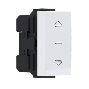 MODYS ΜΠΟΥΤΟΝ ΡΟΛΛΩΝ ΛΕΥΚΟ 1 ΣΤ. 2P 10A 250VAC IP20 ACA - 10101312504