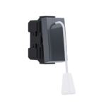 MODYS ΜΠΟΥΤΟΝ ΤΡΑΒΗΧΤΟ ΑΝΘΡΑΚΙ 1 ΣΤ. 1P 10A 250VAC IP20 ACA - 10101312519