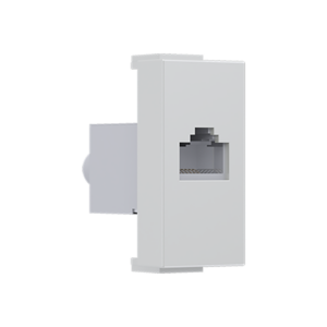 ^ MODYS ΠΡΙΖΑ ΔΙΚΤΥΟΥ ΙΒΟΥΑΡ  1 ΣΤ. RJ45 CAT.6A ΜΕ ΘΩΡΑΚΙΣΗ IP20 ACA - 10101312544