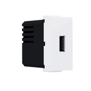 ^ MODYS ΠΡΙΖΑ ΤΡΟΦΟΔΟΣΙΑΣ USB 1 ΣΤ. 1xUSB ΛΕΥΚΗ 5VDC 1.2A IP20 ACA - 10101412820