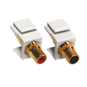 MODYS ΑΝΤΑΠΤΟΡΑΣ 2xΗΧΕΙΩΝ RCA KS 1 ΣΤ. ΛΕΥΚΟΣ ACA - 10101416792