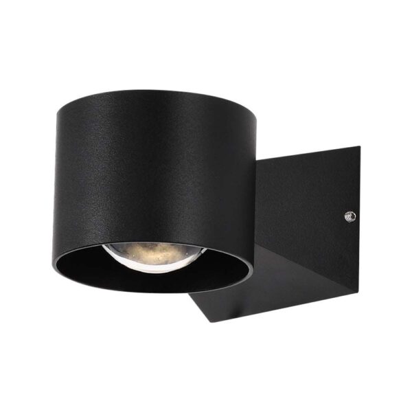 Απλίκα Up-Down LED 6W 4000K IP65 Μαύρου Χρώματος V-TAC - 10446