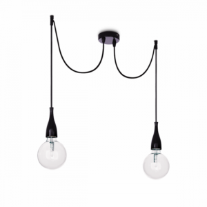 IDEAL LUX MINIMAL SP2 NERO OPACO - 112671