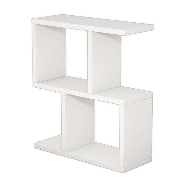 Coffee table Zet pakoworld in white color 45x17x51cm 120-000036