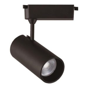 ΣΠΟΤ ΡΑΓΑΣ LED 2 ΓΡΑΜΜΩΝ 20W 3000K Φ70Χ160 ΜΑΥΡΟ PLUS EUROLAMP - 145-59053